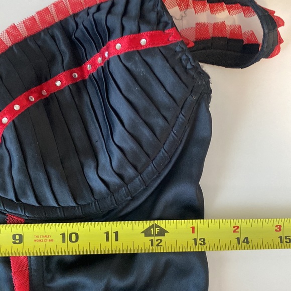 Red and Black Corset Teddy - Fredrick’s of Hollywood - Picture 11 of 15